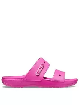 Image of Crocs Classic Crocs Sandal - Juice - Pink, Size 6, Women