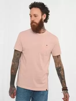 Image of Joe Browns Better Than Basic Tee - Light Pink Size M Men