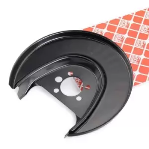 Image of FEBI BILSTEIN Brake Disc Back Plate VW,AUDI,SKODA 171555 6Q0615612,6R0615612,6R0615612B 6R0615612D,6Q0615612,6R0615612,6R0615612B,6R0615612D,6Q0615612