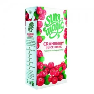 Image of Sunmagic Premium Cranberry Juice Drink 1 Litre Pack of 12 A08111