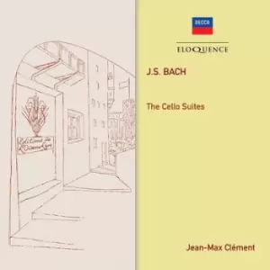 Image of JS Bach The Cello Suites by Johann Sebastian Bach CD Album
