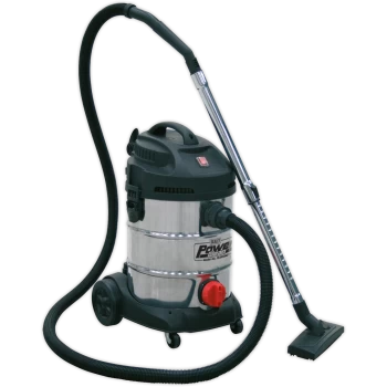 Image of Sealey PC300SD Industrial Wet & Dry Vacuum Cleaner