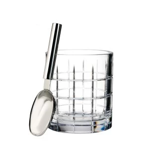 Image of Waterford Short Stories Cluin Ice Bucket Metal Scoop Silver