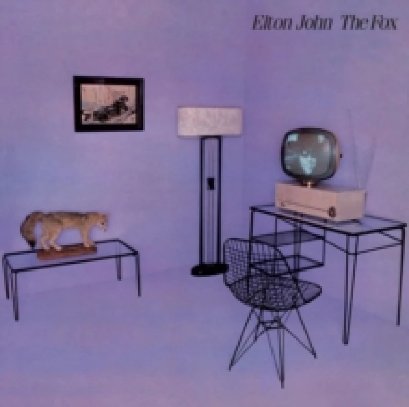 Image of Elton John The Fox 1LP Black unisex