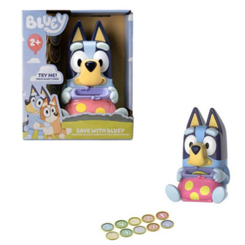 Image of Bluey Bluey Save With Me Wallet Toy
