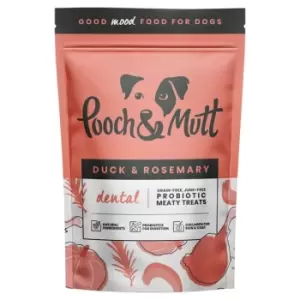 Image of Pooch and Mutt Duck and Rosemary Dental Meaty Dog Treats 120g