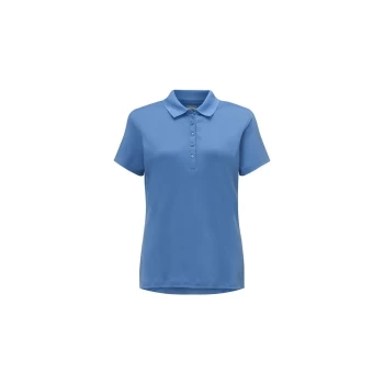 Image of Callaway Ladies Essential Micro Polo Shirt - Marina - S Size: Small