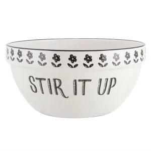 Image of Creative Tops Stir It Up Large Mixing Bowl - Cream