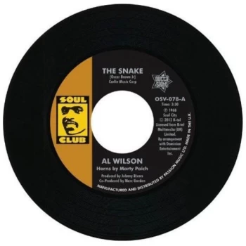 Image of Al Wilson - The Snake/Show and Tell Vinyl
