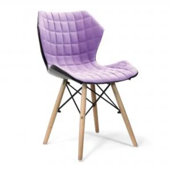 Image of Amelia Stylish Lightweight Fabric Chair with Solid Beech Legs and NTDSBCFB570PL