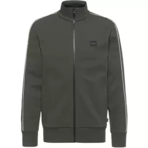 Image of Boss Sommers Zip Fleece - Green
