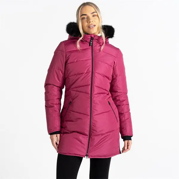 Image of Dare 2b Striking III Waterproof Jacket - Pink Hydrangea 10