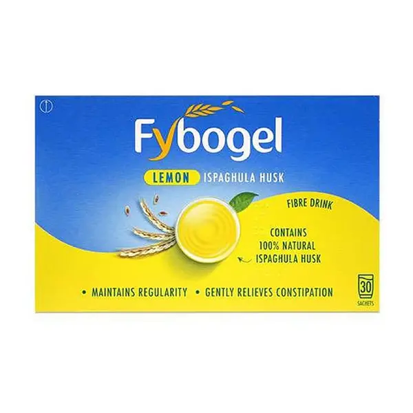 Image of Fybogel Lemon Ispaghula Husk 60 Sachets