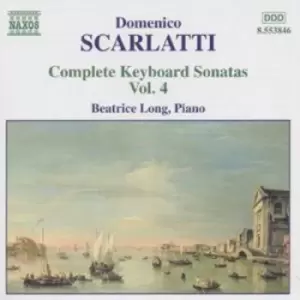 Image of Domenico Scarlatti Keyboard Sonatas Vol4 by Domenico Scarlatti CD Album