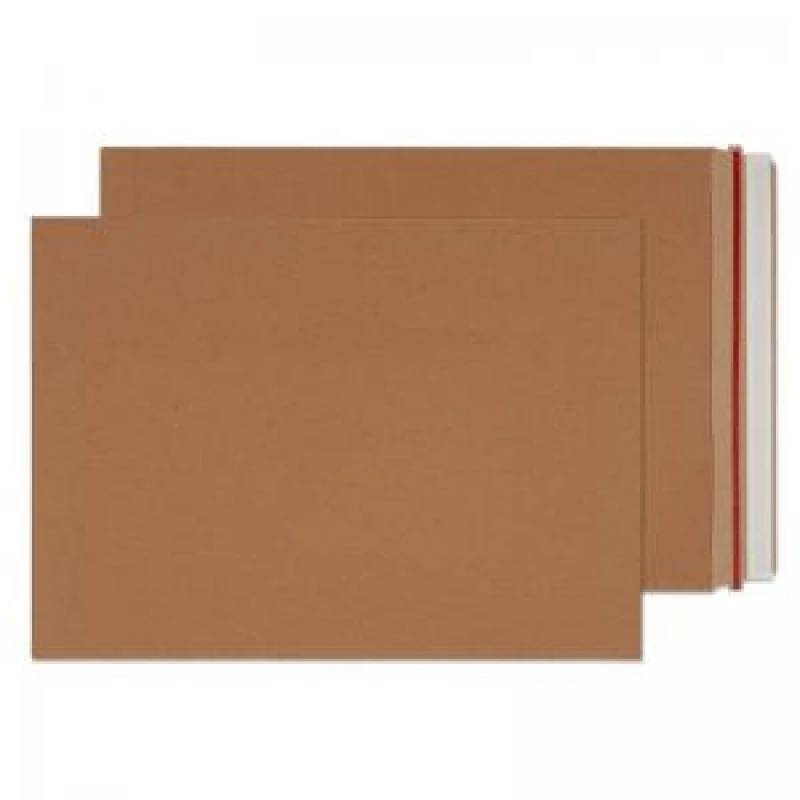 Image of Blake VITA Blake All Board Pocket Envelope Rip Strip 350gsm 450x324mm Kraft (Pack of 100) MA17-RS MA17-RS