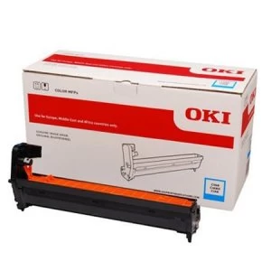 Image of OKI 46484107 Cyan Original Imaging Drum Unit