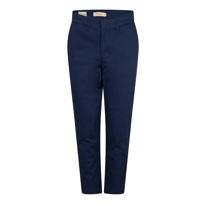 Image of Levis Womens Essential Chino Unbasic Khaki Chinos Black Iris female 25 L27