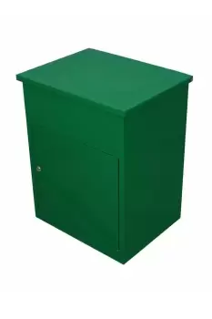 Image of Green Parcel Post Box