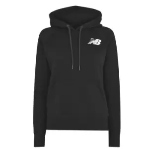 Image of New Balance Core Fleece Hoodie Womens - Black