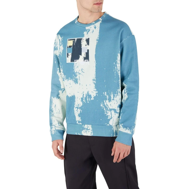 Image of Emporio Armani Crewneck Sweatshirt Inkwell male S