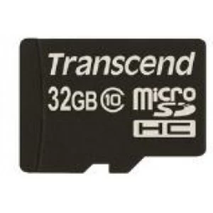 Image of Transcend Premium (32GB) MicroSDHC Flash Card without Adaptor (Class 10)