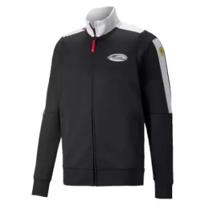 Image of 2022 Ferrari Race T7 Track Jacket (Black)