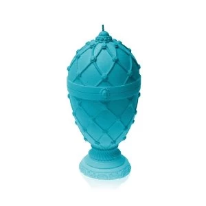 Image of Marine Blue Faberge Egg Large Candle