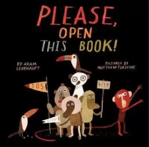 Image of Please open this book by Adam Lehrhaupt