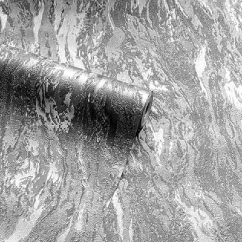 Image of Arthouse Luxe Texture Pewter sw6 Wallpaper One Size Grey 87862402000