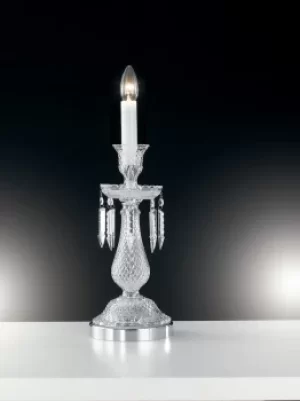 Image of LOUVRE Lamp Chrome 15x38cm