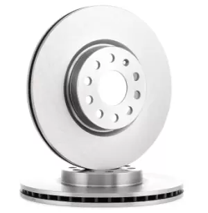 Image of RIDEX Brake disc 82B0031 Brake rotor,Brake discs VW,AUDI,OPEL,Golf V Schragheck (1K1),TOURAN (1T1, 1T2),Passat Variant (3C5),GOLF VI (5K1)