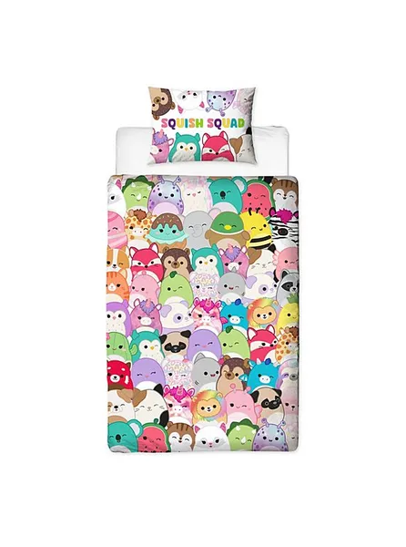 Image of Squishmallows Squishmallows Panel Duvet Duvet Cover Sets Single Multi 71174199010
