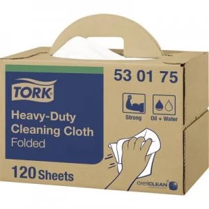 Image of TORK 530175 Tork Premium cleaning clothes 530 (L x W) 64cm x 38.5cm White