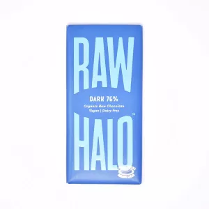 Image of Raw Halo Organic Dark 76% Raw Chocolate - 70g (10 minimum)