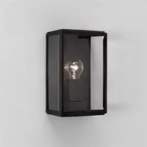 Image of Homefield 1 Light Outdoor Wall Lantern Black IP44, E27