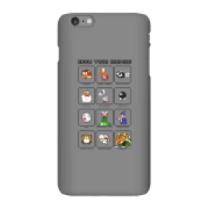 Image of Nintendo Super Mario Know Your Enemies Phone Case - iPhone 6 Plus - Snap Case - Gloss