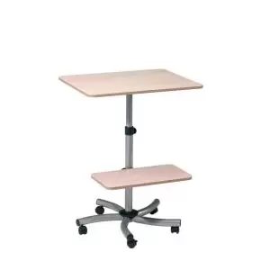 Image of ROCADA SET Mobile Computer Table - Beech 30501