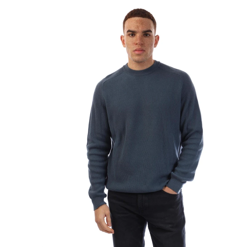 Image of Boss Ferro E Knitted Top Bright Blue male S