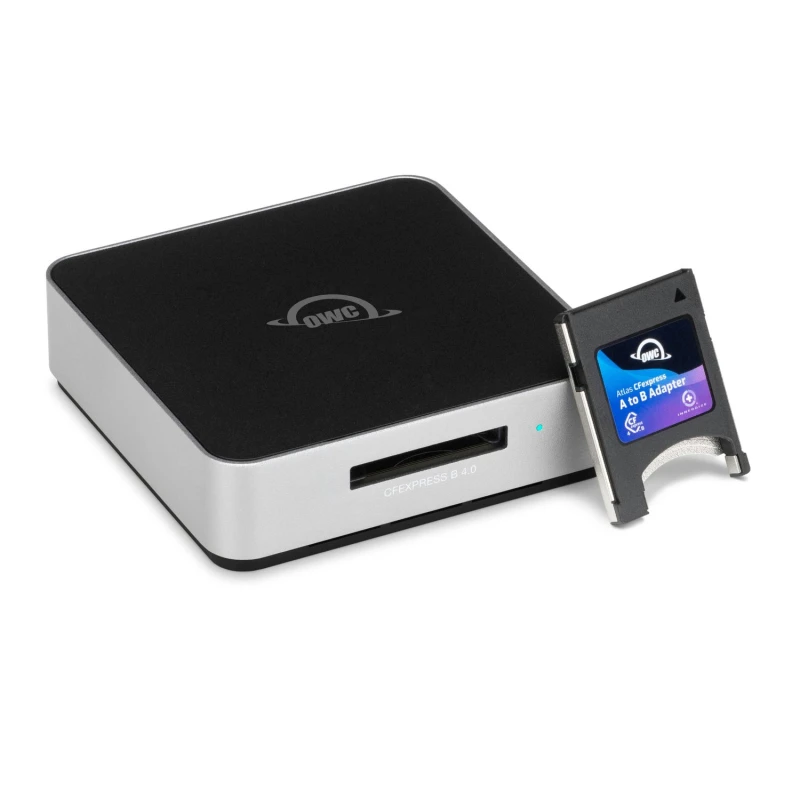 Image of OWC OWC OWCTCCFXB4RDR card reader USB 3.2 Gen 2 (3.1 Gen 2) Type-C Black OWCTCCFXB4RDR