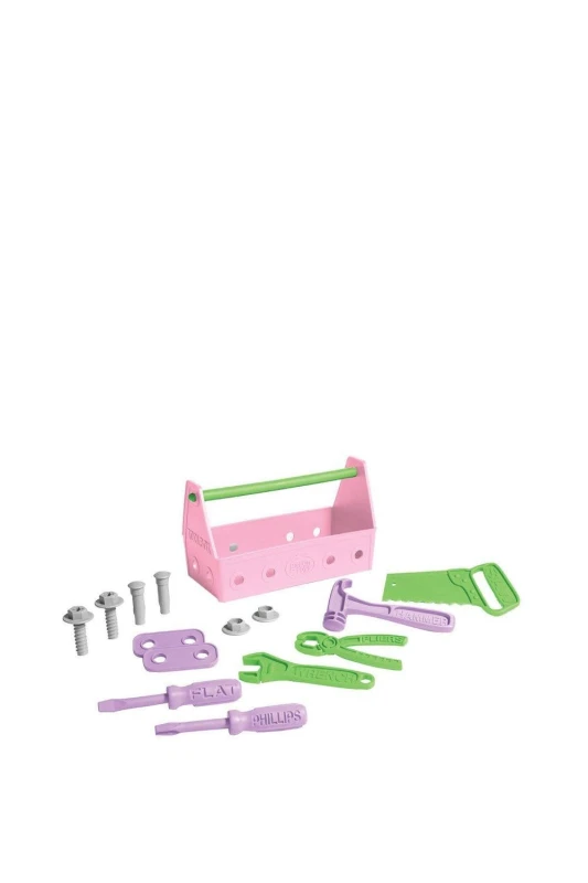 Image of Green Toys Tool Set Pink unisex