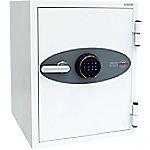 Image of Phoenix Fireproof Safe Fire Fighter FS0441F White 500 x 500 x 720 mm