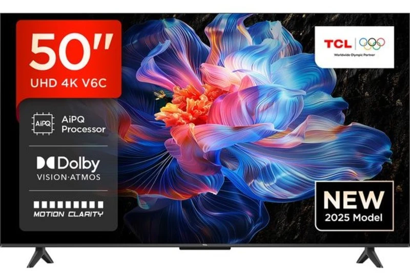 Image of TCL 50" 50V6C-UK Smart 4K Ultra HD LED TV