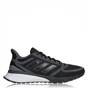 Image of adidas Nova Run Mens Running Shoes - Blk/Blk/Grey