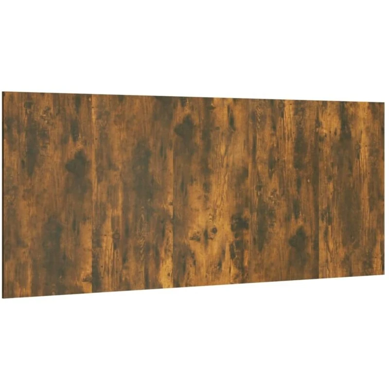 Image of VIDAXL Bed Headboard Smoked Oak 200x1.5x80cm Engineered Wood Vidaxl 8720286967744