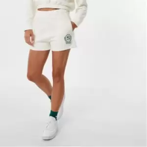 Image of Slazenger Sofia Richie Vintage Fleece Shorts - Cream