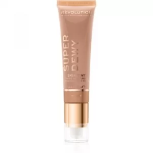 Image of Makeup Revolution Superdewy Multi Purpose Cream for Sensitive and Dry Skin Rich Tan 50ml