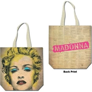 Image of Madonna - Celebration Cotton Tote Bag