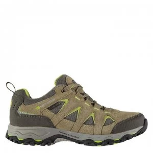 Image of Karrimor Mount Low Ladies Walking Shoes - Taupe/Green
