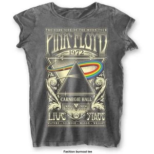 Image of Pink Floyd - Carnegie Hall Womens Medium T-Shirt - Grey