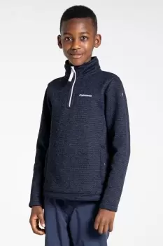 Image of Kids' 'Shiloh' Recycled Hooded Half-Zip Fleece